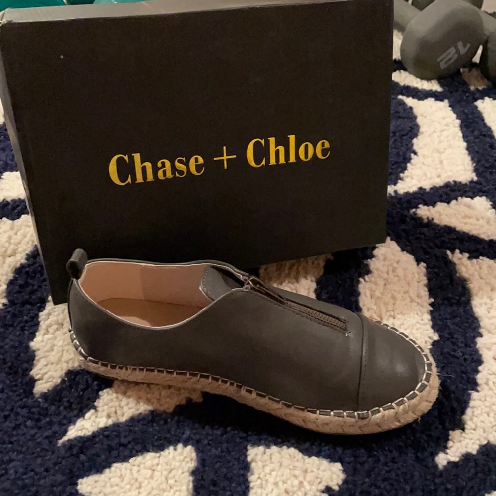 Chase and Chloe zip up sneaks